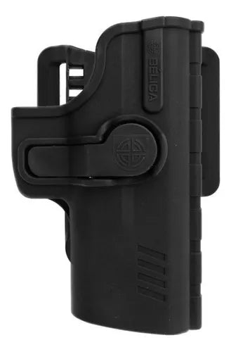 Coldre de Polímero Taurus/Imbel/Beretta para Cintura ou Colete/modular (Canhoto ou Destro)- Bélica®