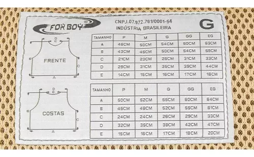 Capa de Colete Modular Foxboy® - Cáqui
