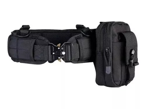 Cinto Modular De Guarnição Sistema Molle + Bolsa Tática
