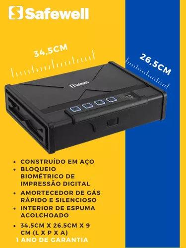 Cofre Para Armas com Biometria