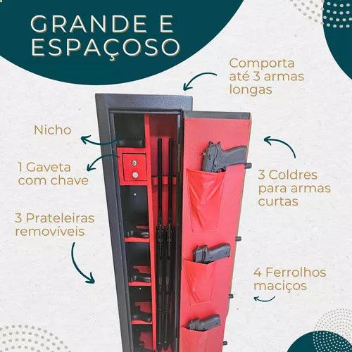 Cofre Para Armas Longas