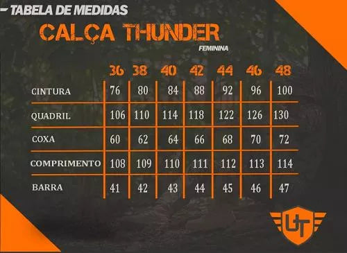 Calça Tática Feminina Thunder ®️
