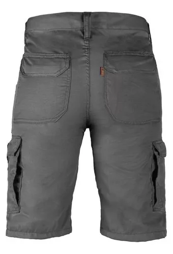 Bermuda Cargo Thunder Militar - Cinza