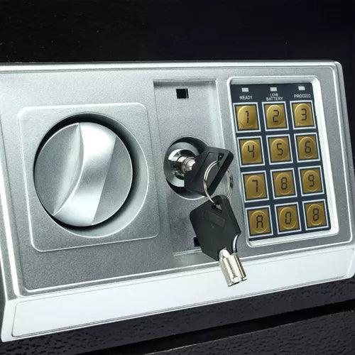 Cofre Eletrônico Com Senha/chave Aço