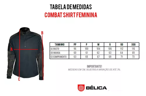 Combat Shirt Feminina Bélica®