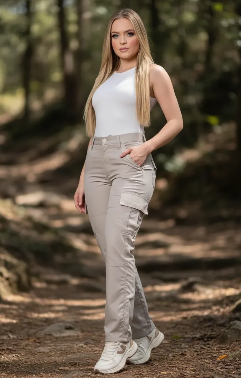 Calça Tática Feminina Urban - Cáqui