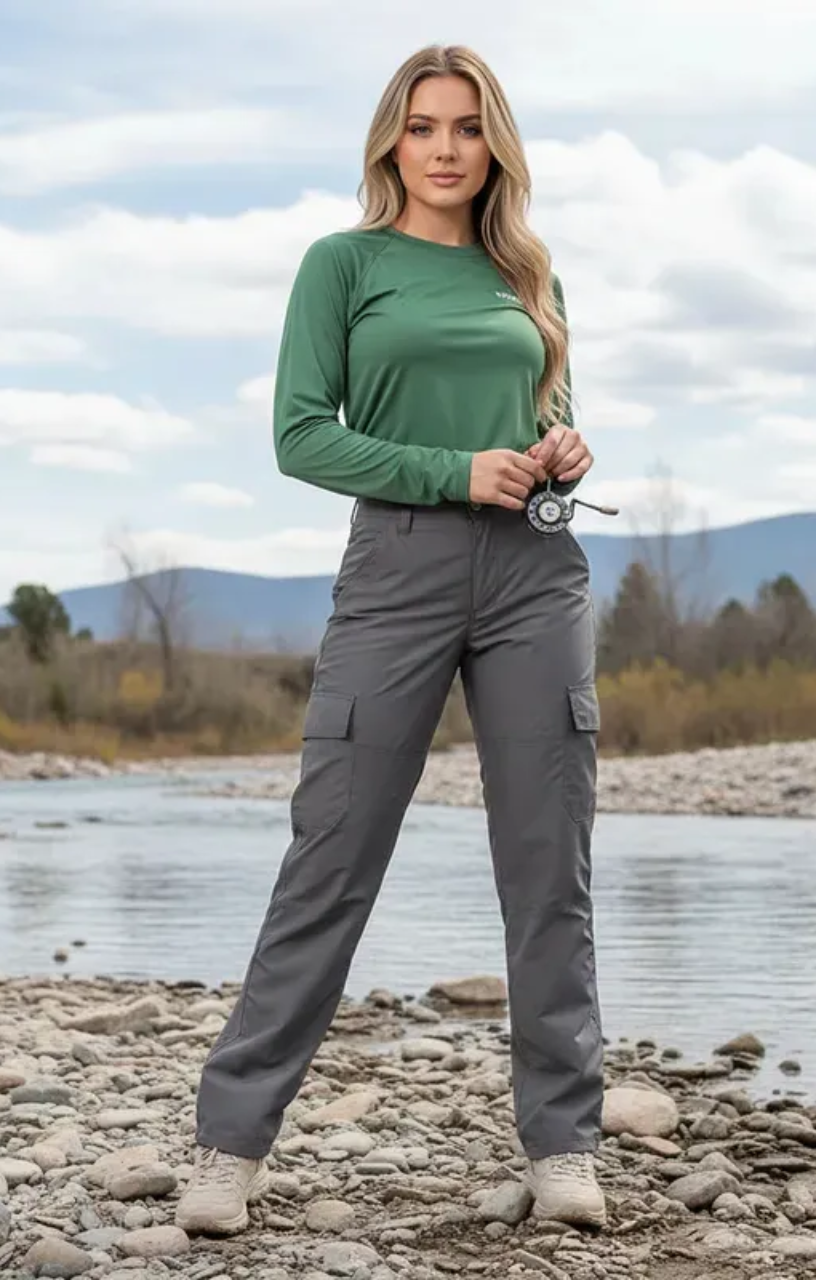 Calça Tática Feminina Urban - Cinza