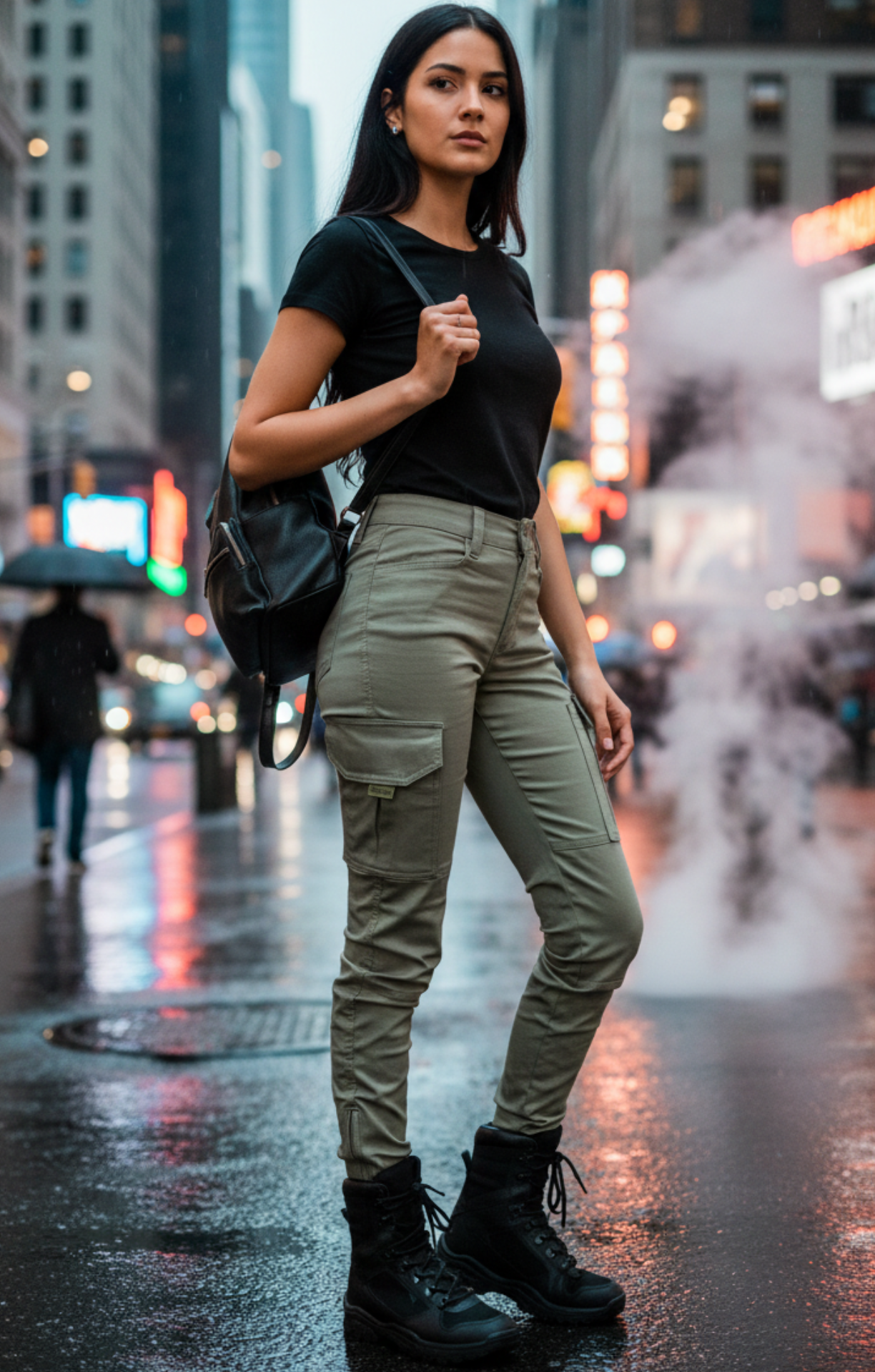 Calça Tática Feminina Atack® - Cáqui