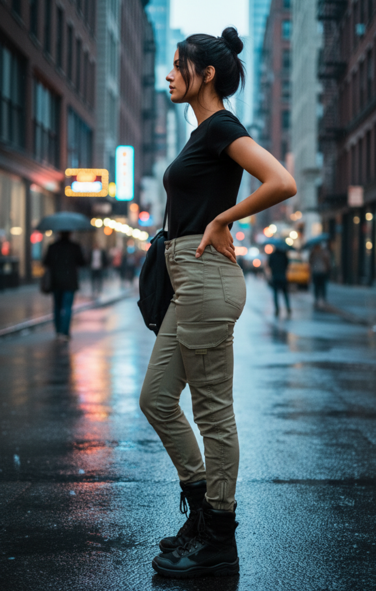 Calça Tática Feminina Atack® - Cáqui