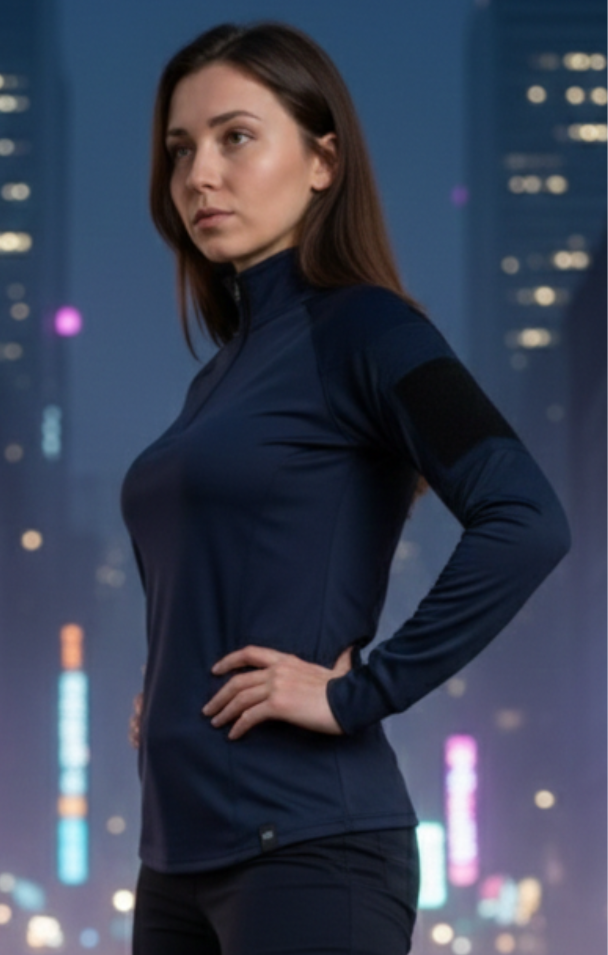 Combat Shirt Feminina Bélica® - Azul Marinho