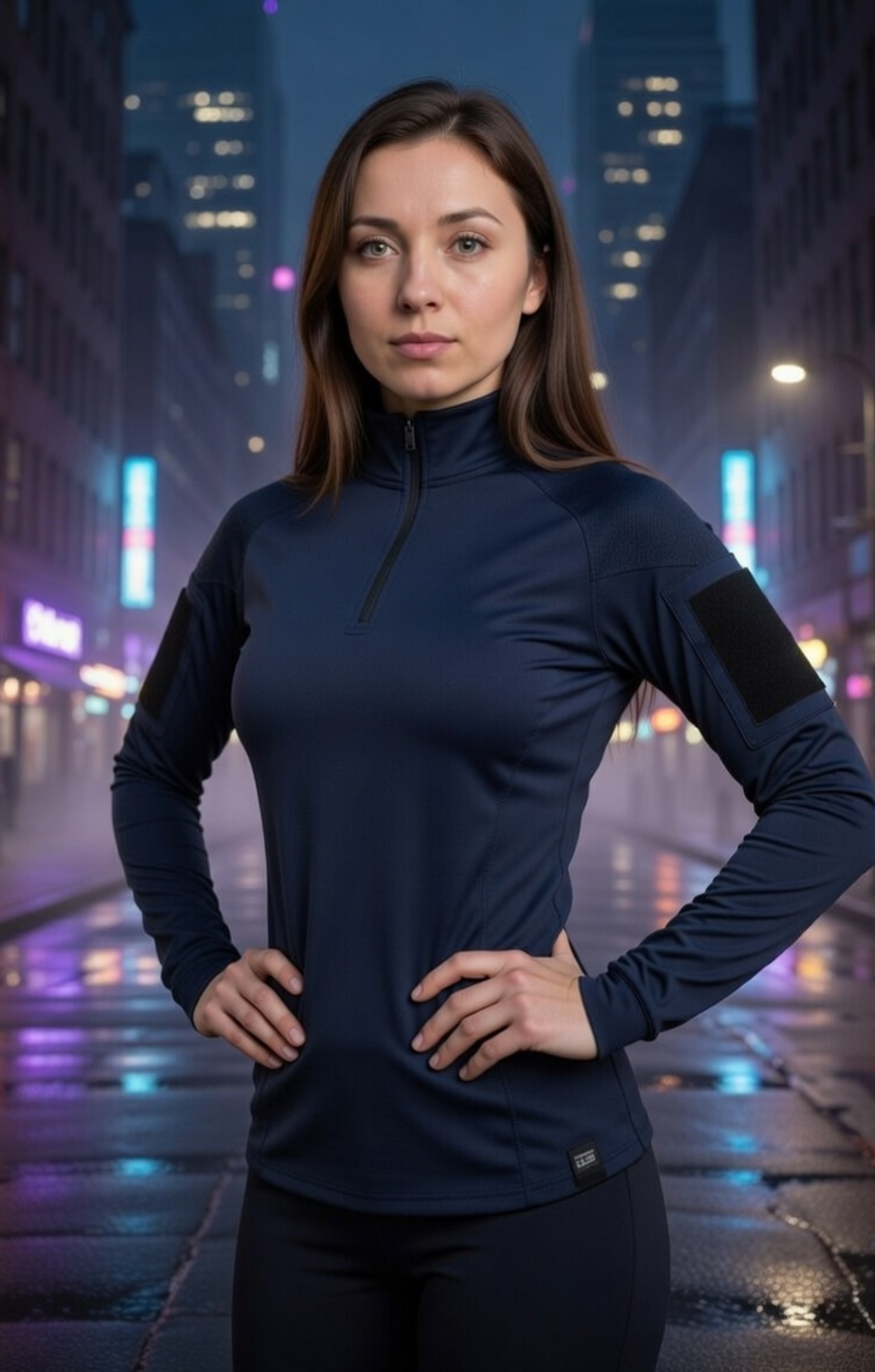 Combat Shirt Feminina Bélica® - Azul Marinho