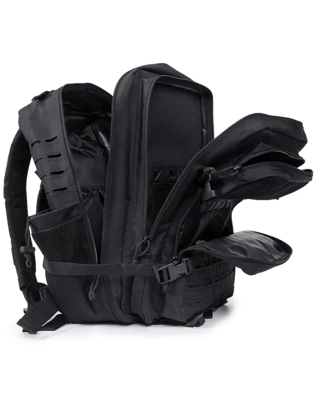 Mochila Nomad 50 Litros - Preto e Vermelho