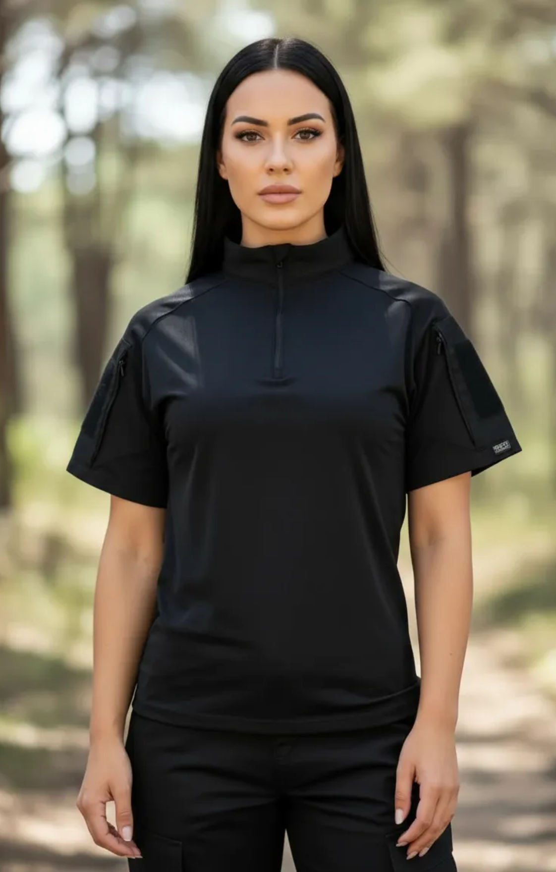Combat Shirt Feminina - Manga Curta