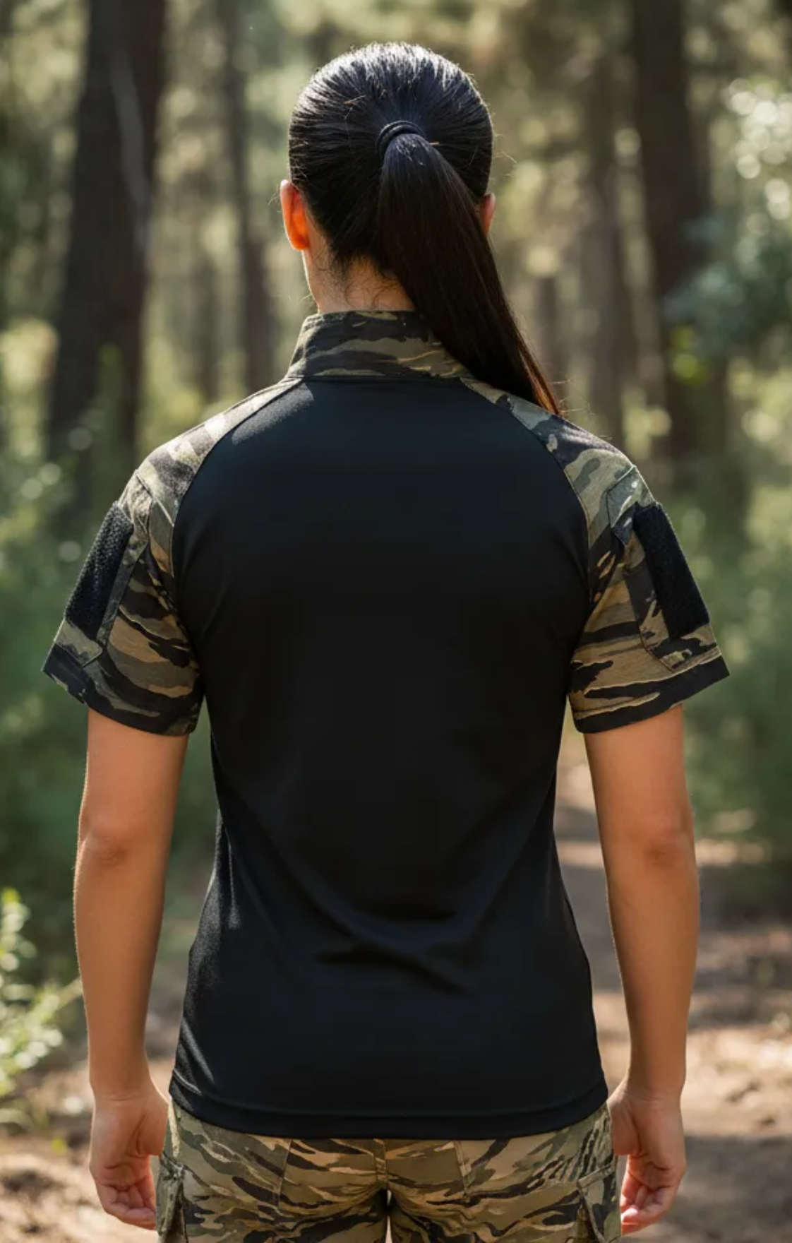 Combat Shirt Feminina - Manga Curta