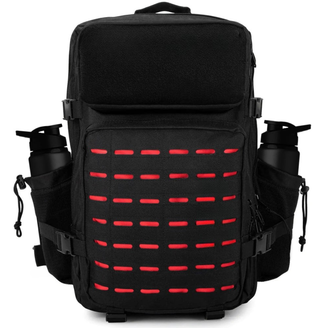 Mochila Nomad® 45 Litros - Preto e Vermelho