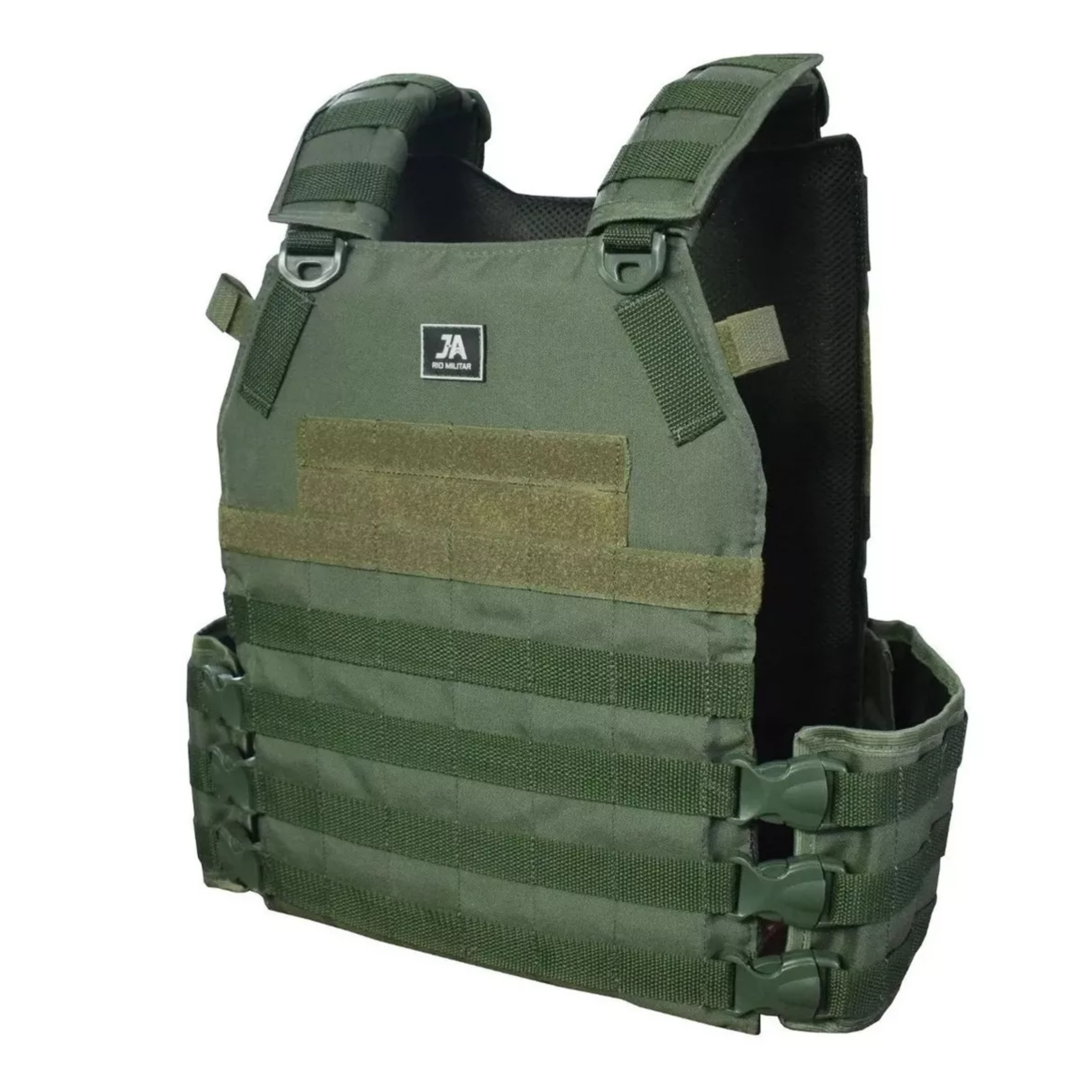 Capa de Colete Plate Carrier Modular J.A. - Verde Oliva