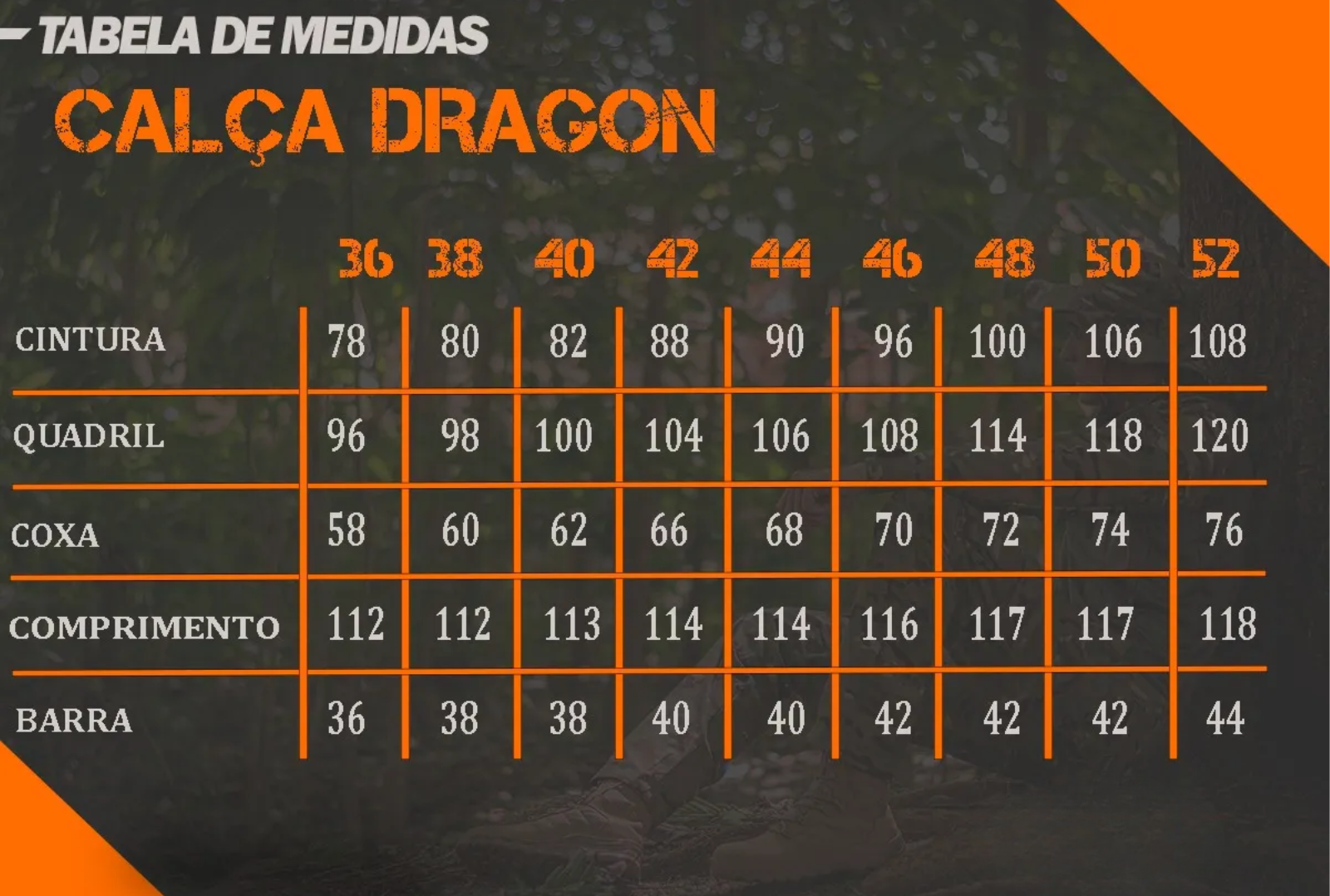 Calça Tática Proteção UV50+ Dragon®