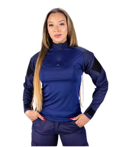 Camisa Combat Shirt Tática Feminina