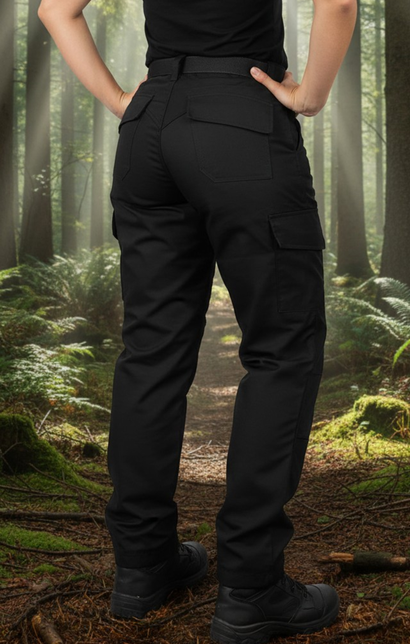 Calça Tática Feminina Combat® - Preta