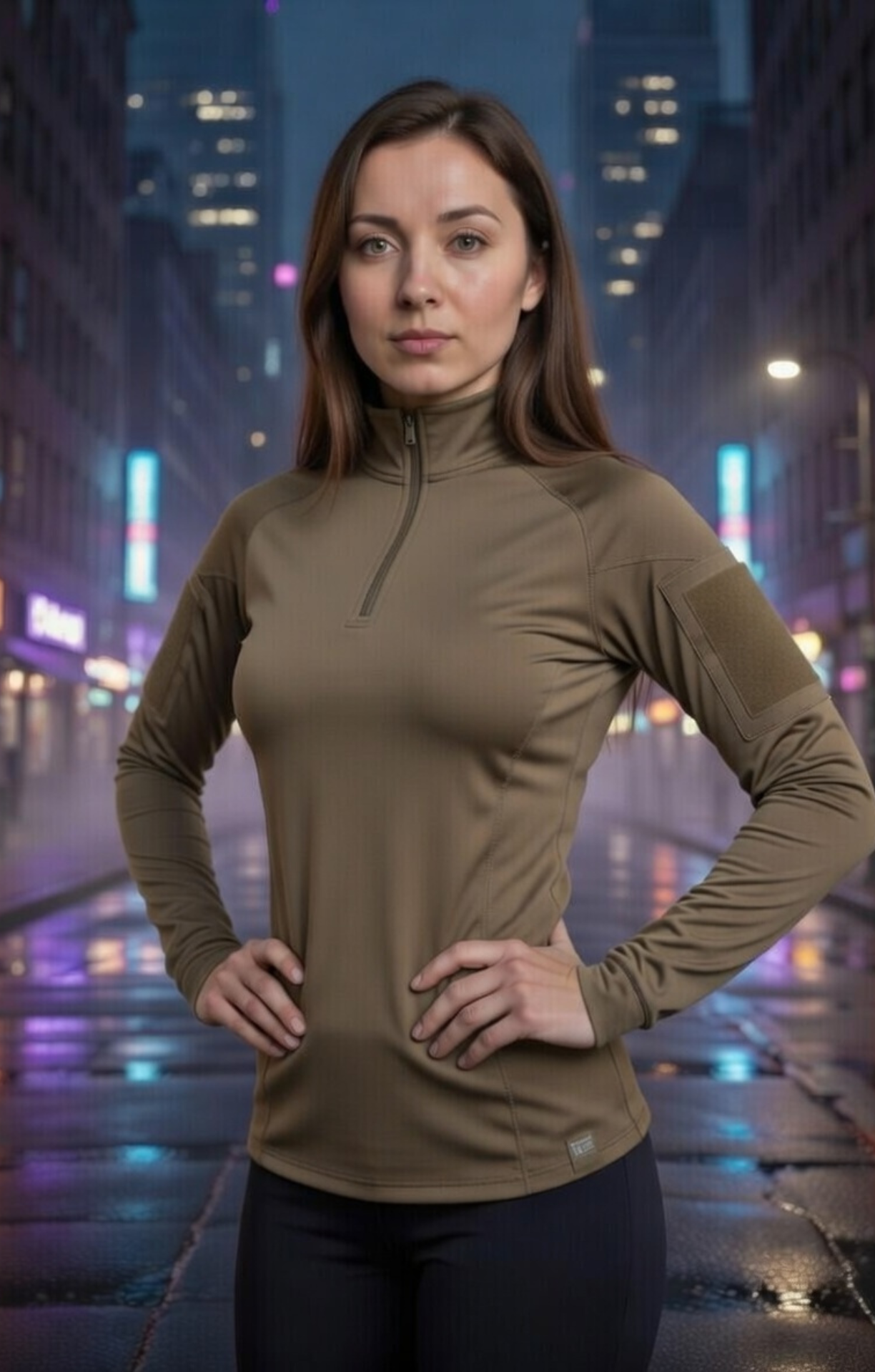 Combat Shirt Feminina Bélica® - Cáqui