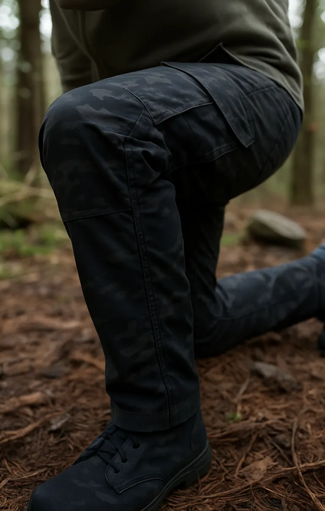 Calça Tática Trooper Multicam Black