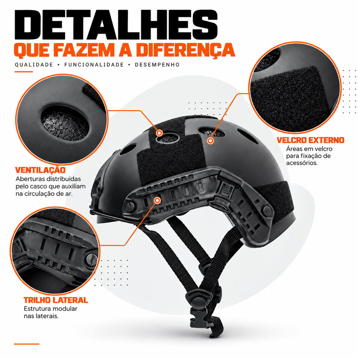 Capacete Tático Combat®