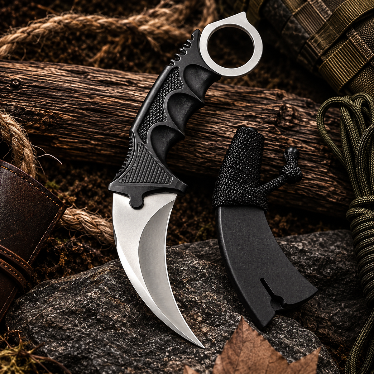 Karambit Action Silver