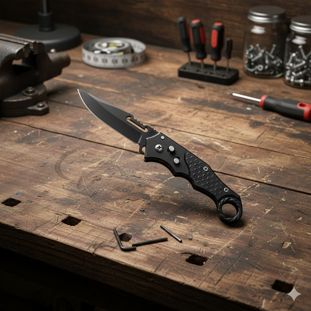 Canivete com Trava Automática