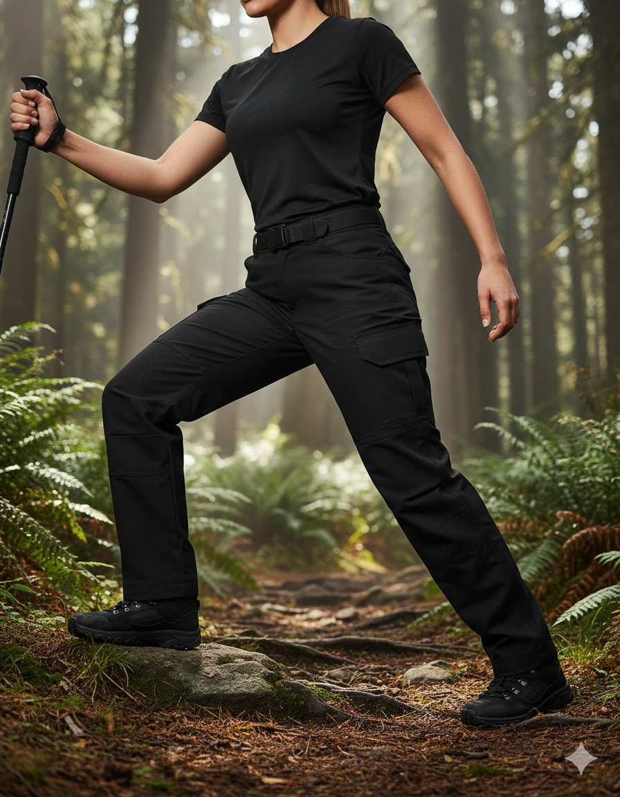 Calça Tática Feminina Combat® - Preta