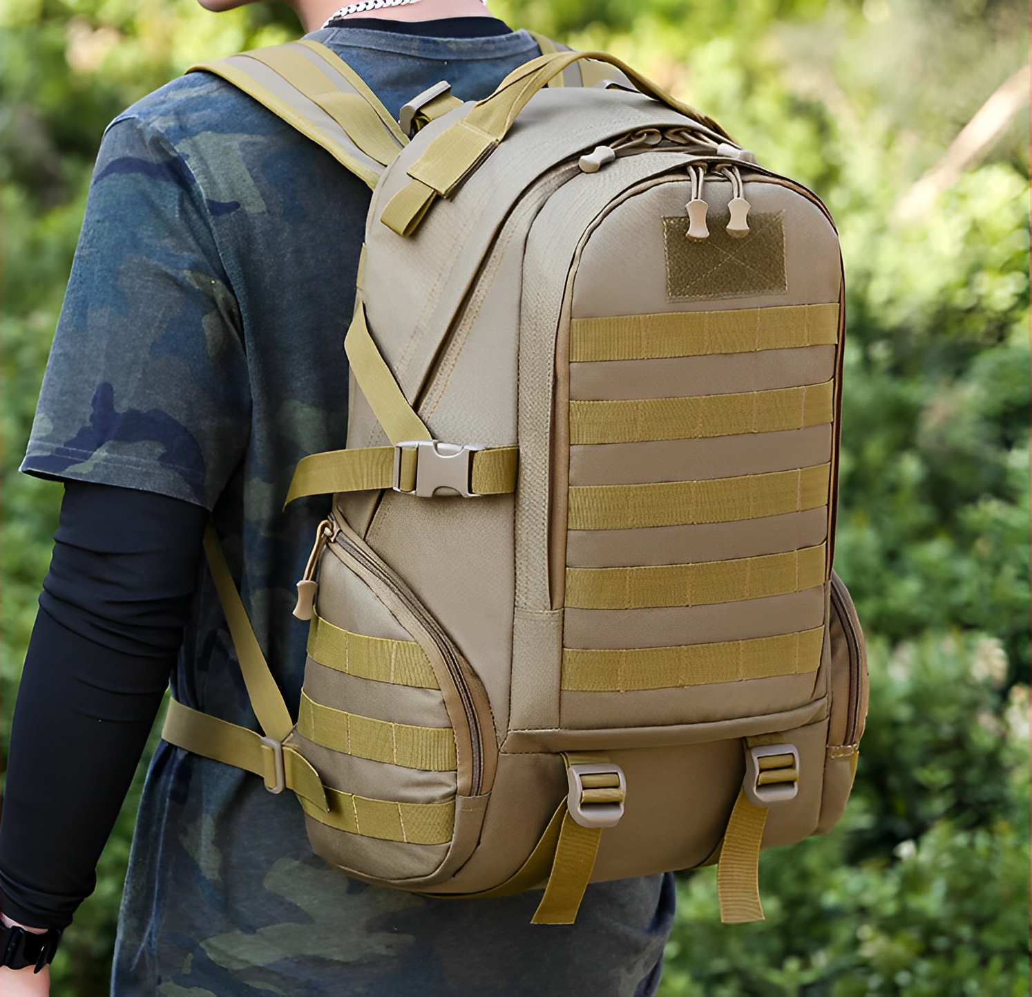Mochila Tática Hornet® - Cáqui