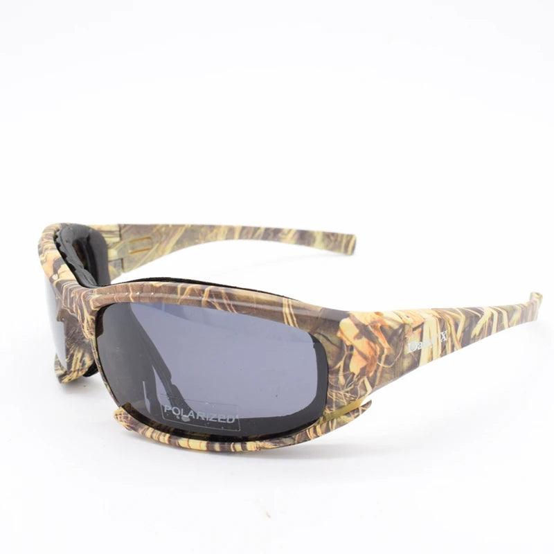 Óculos Táticos Polarizados com Lentes Intercambiáveis Deisy X ® - 3 Opções de Lentes Inclusas