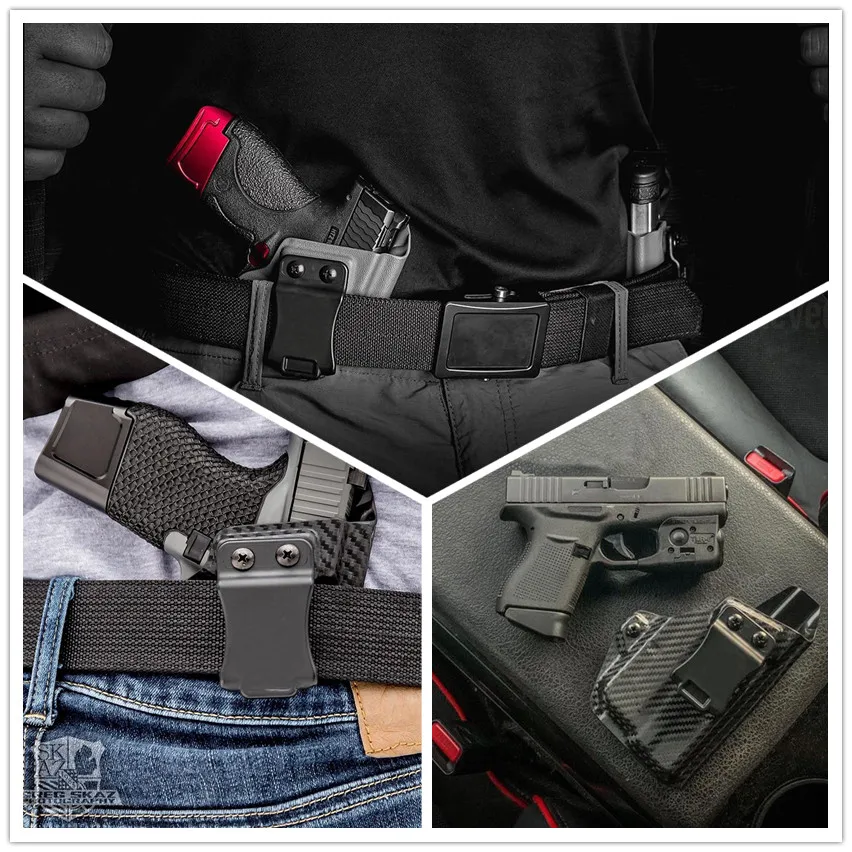 Coldre Velado Kydex Premium Glock G48 com TLR-6