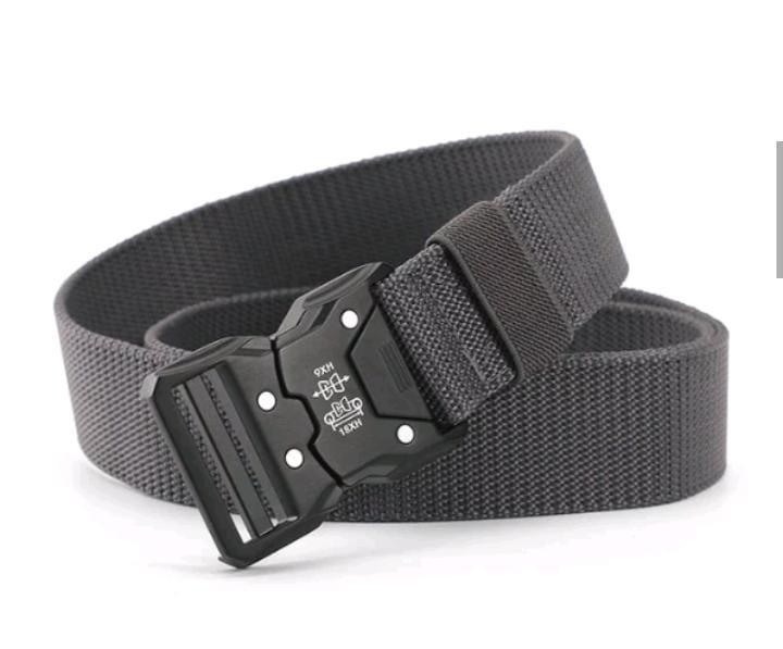 Cinto Tático de Fibra de Poliéster Ajustável com Engate Rápido - 125cm