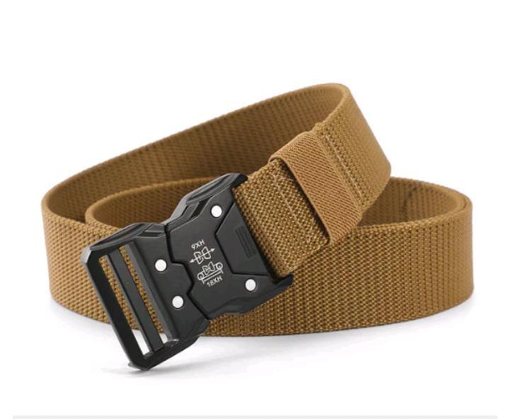 Cinto Tático de Fibra de Poliéster Ajustável com Engate Rápido - 125cm