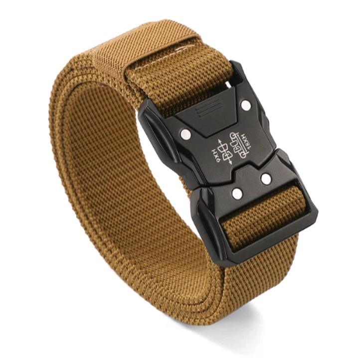 Cinto Tático de Fibra de Poliéster Ajustável com Engate Rápido - 125cm