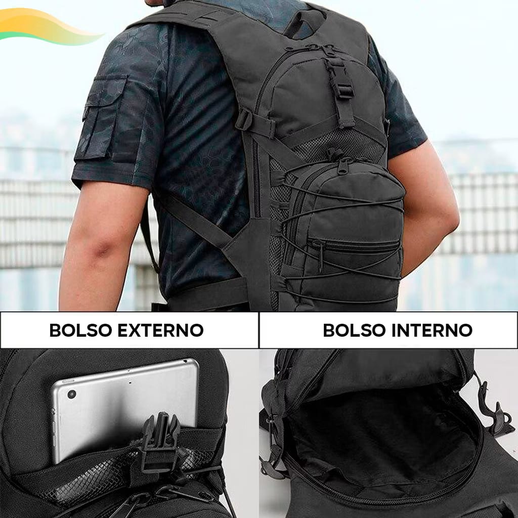 Mochila de Hidratação + Refil 3L
