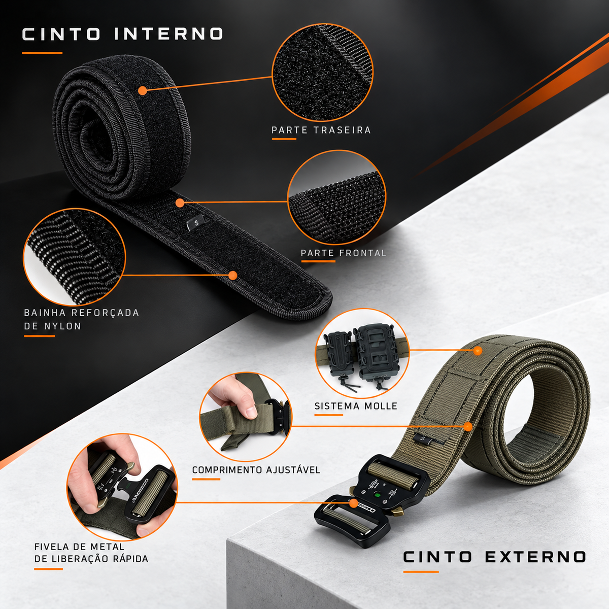 Cinto Tático Seal