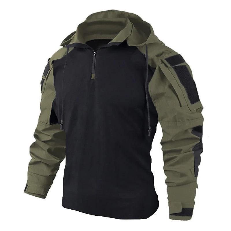 Camisa Tática com Capuz Drytec™