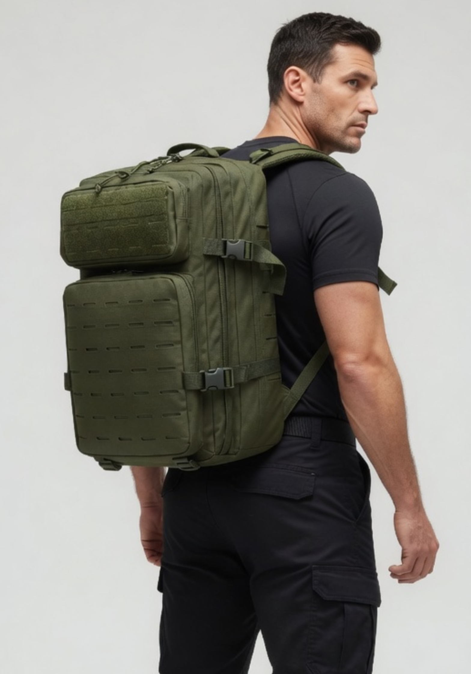 Mochila Tática Mariner 50 Litros - Verde Oliva