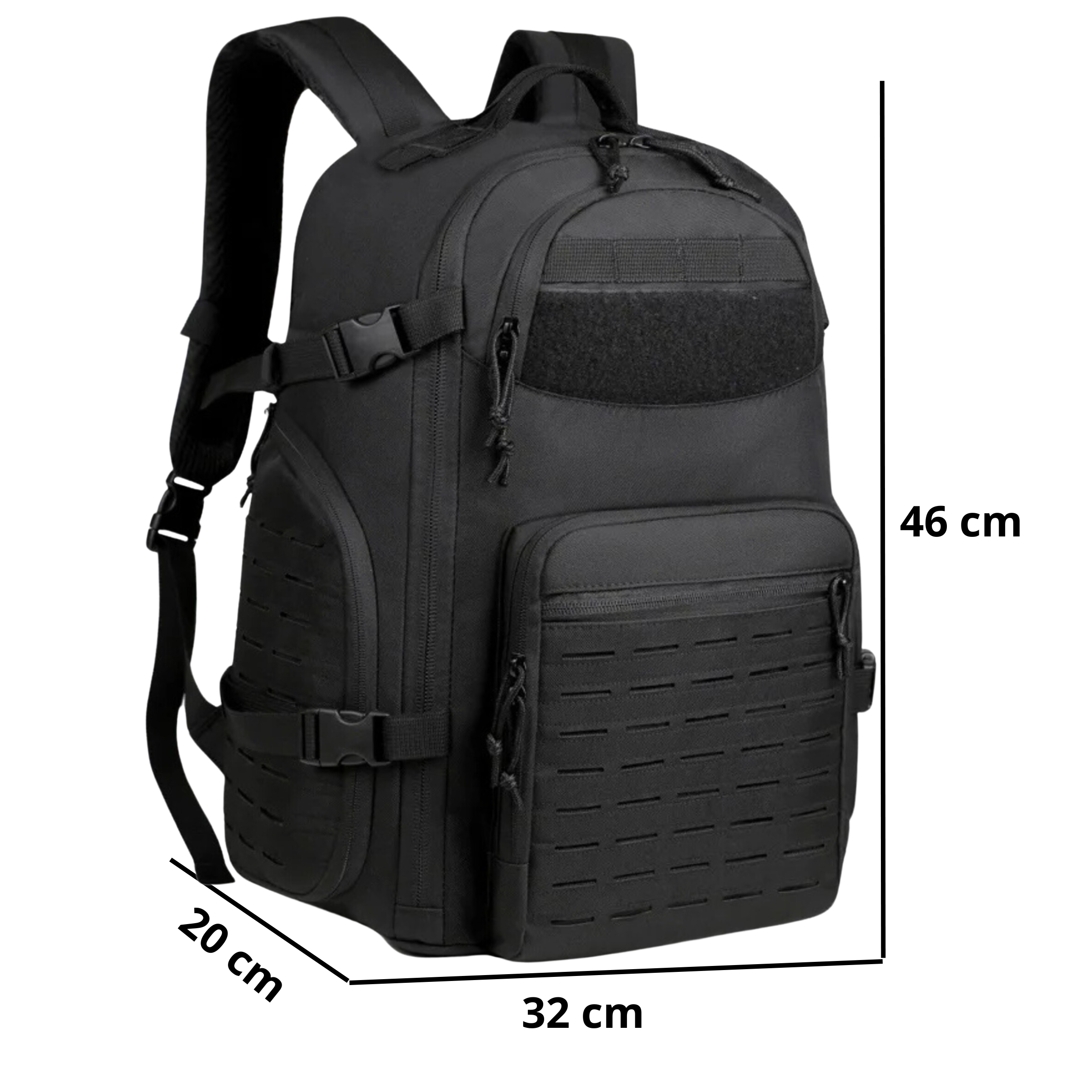 Mochila Tática 45 Litros Falcon® - Preta