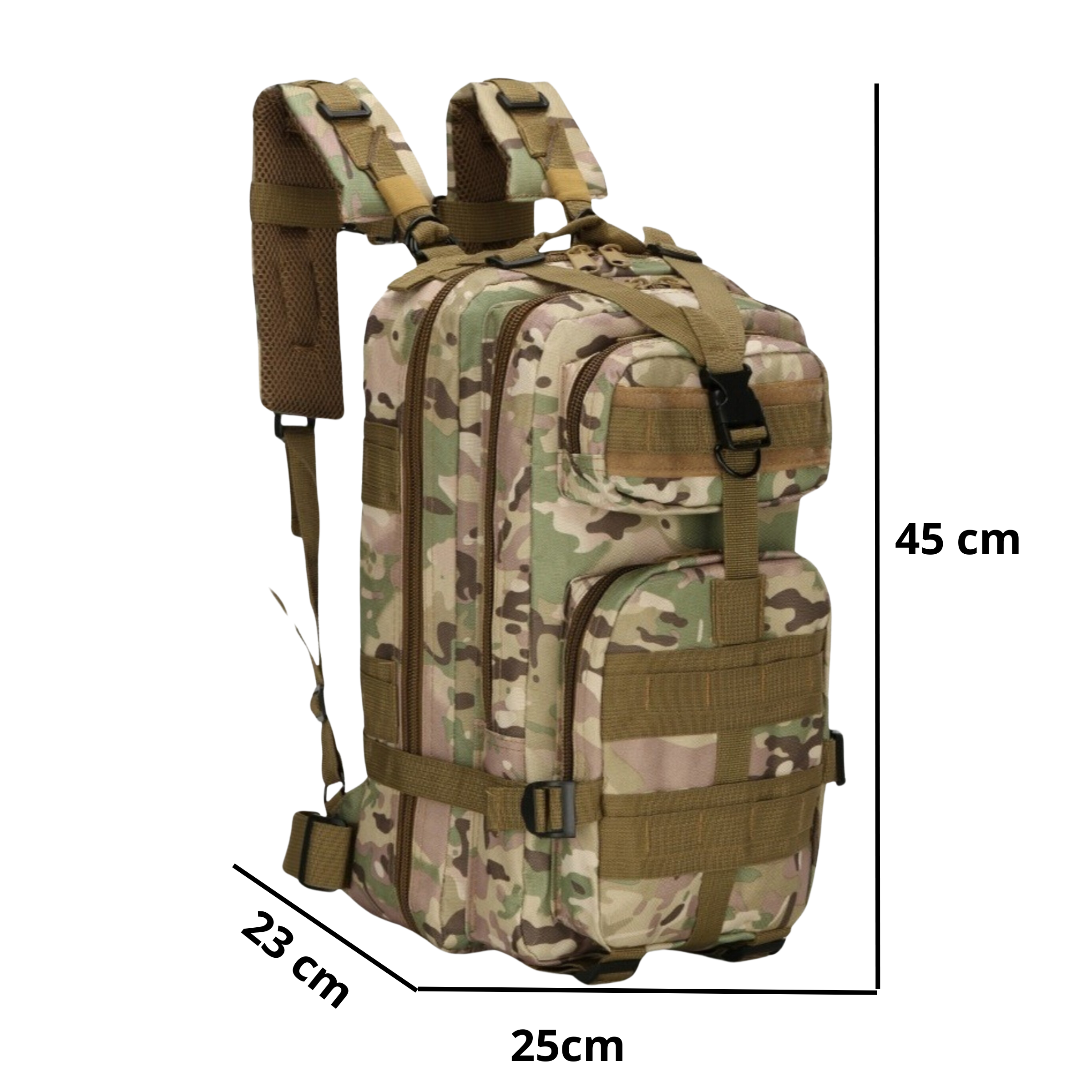Mochila Tática 30 Litros Outdoor® - Jungle