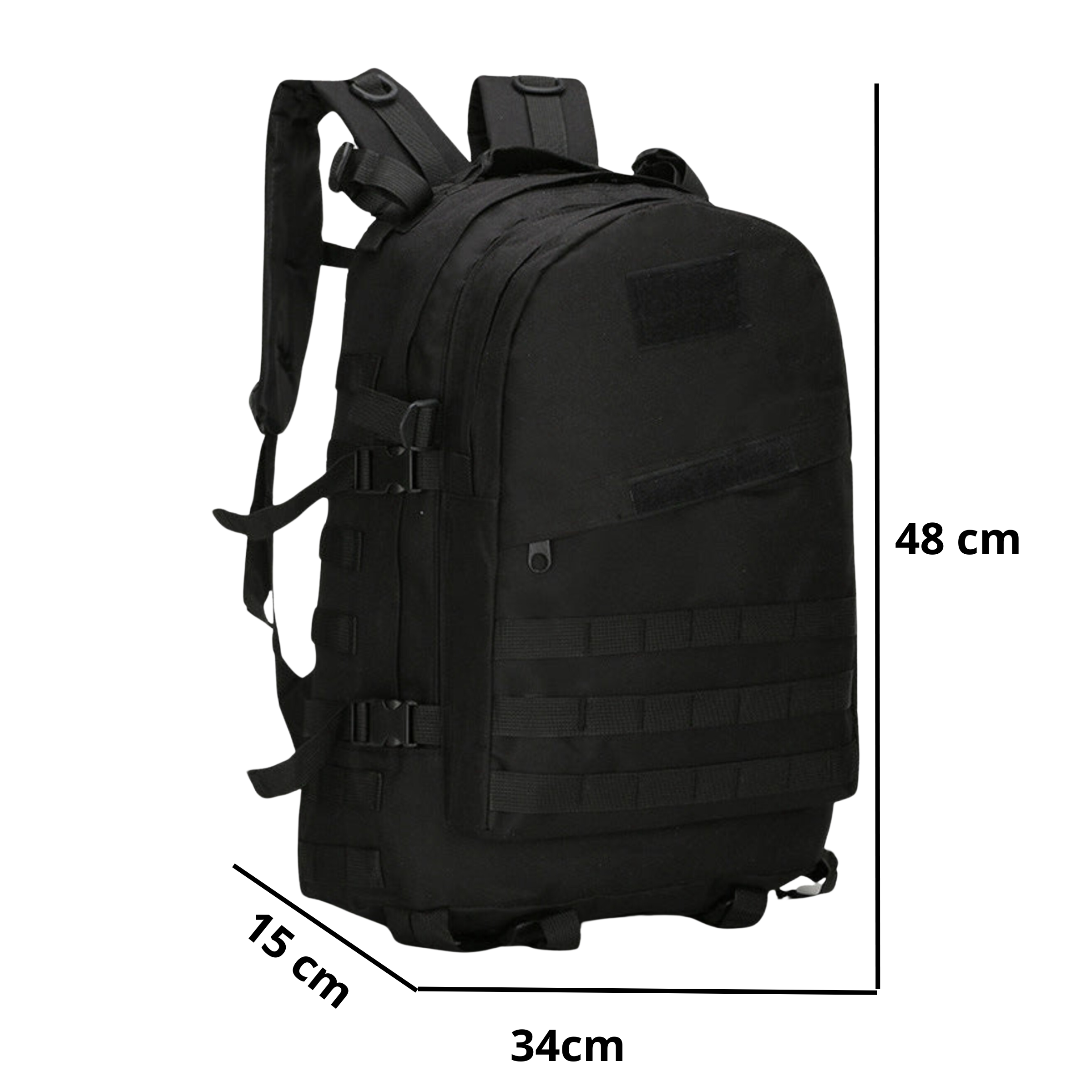 Mochila Tática Urban 30 Litros  - Preta