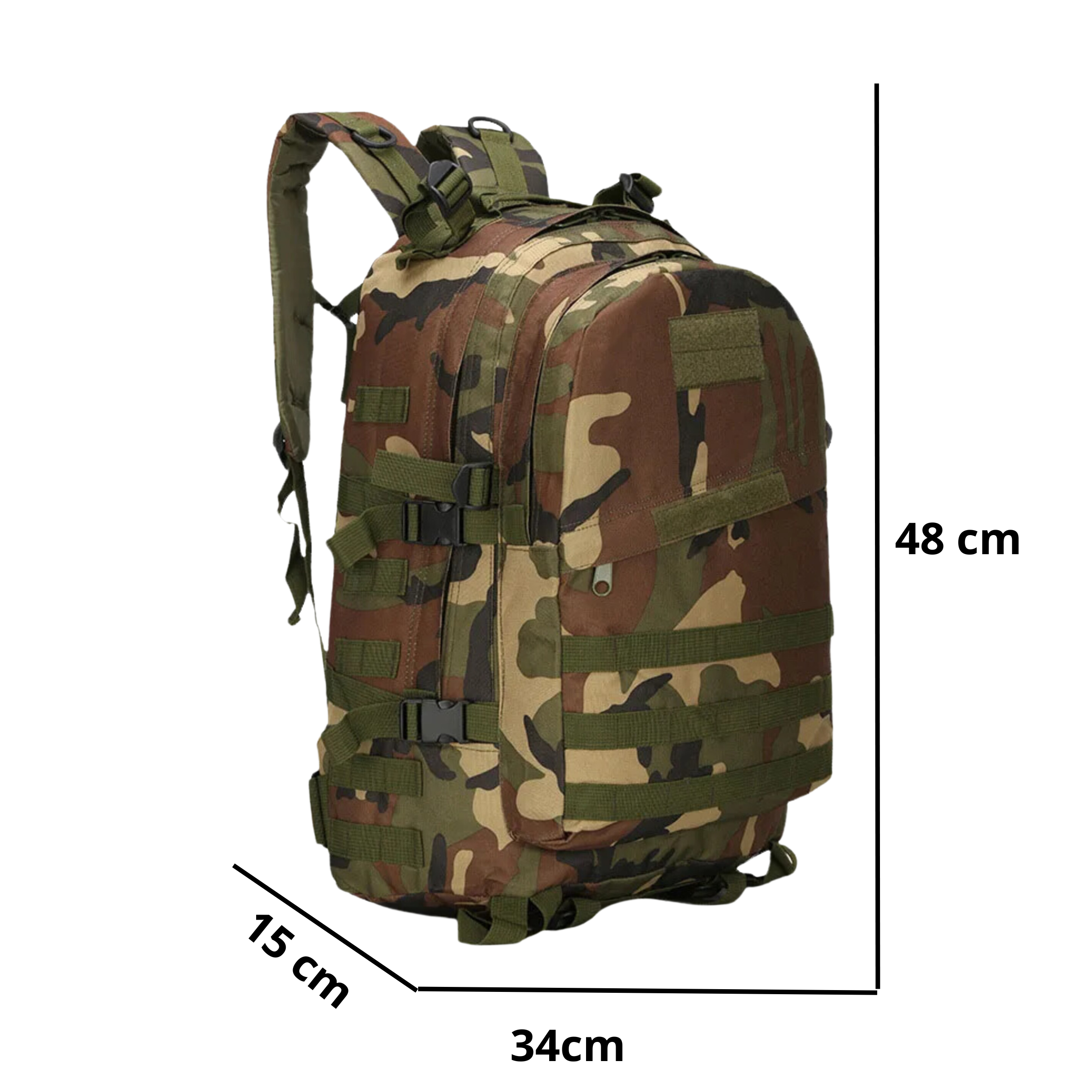 Mochila Tática Urban 30 Litros  - Selva