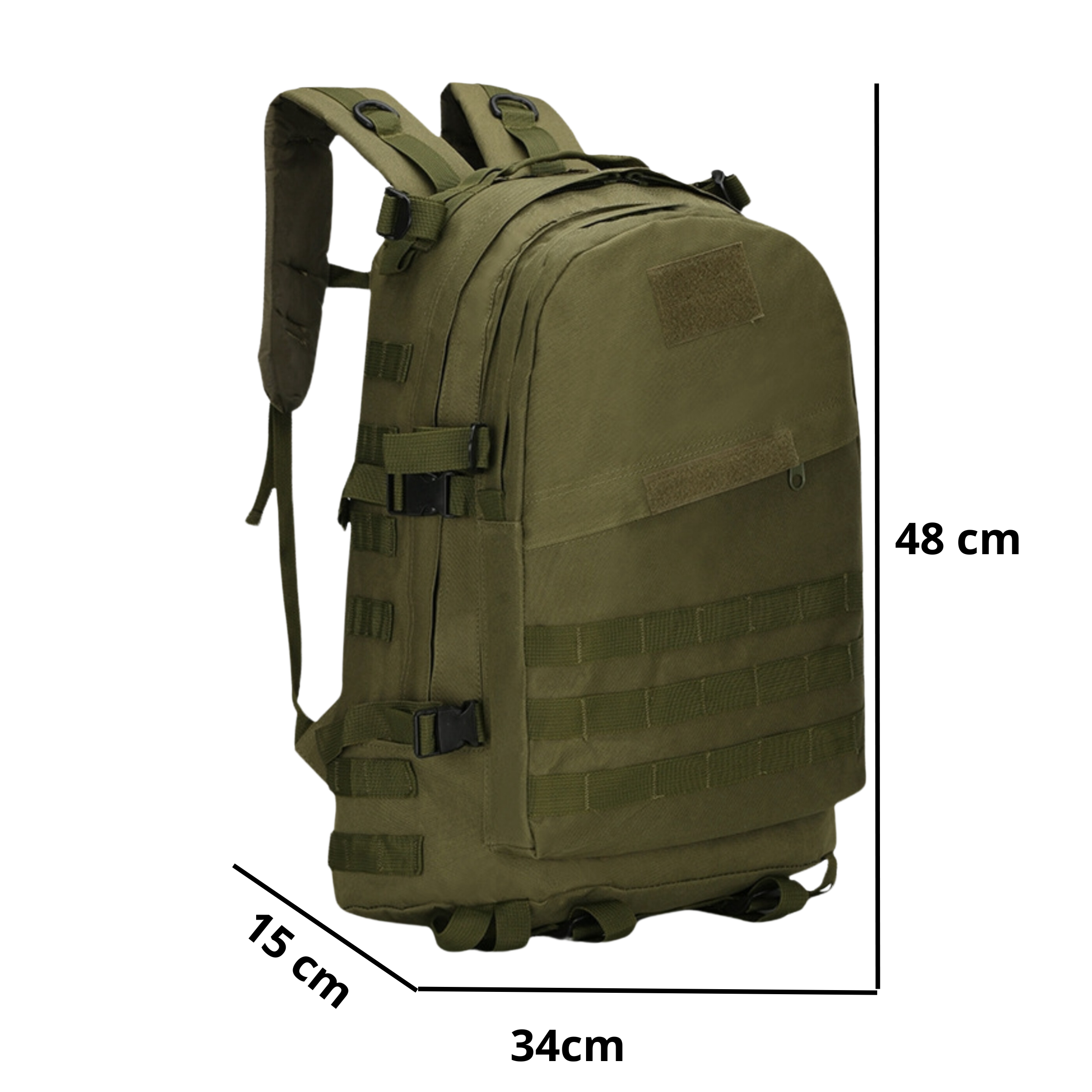 Mochila Tática Urban 30 Litros  - Verde
