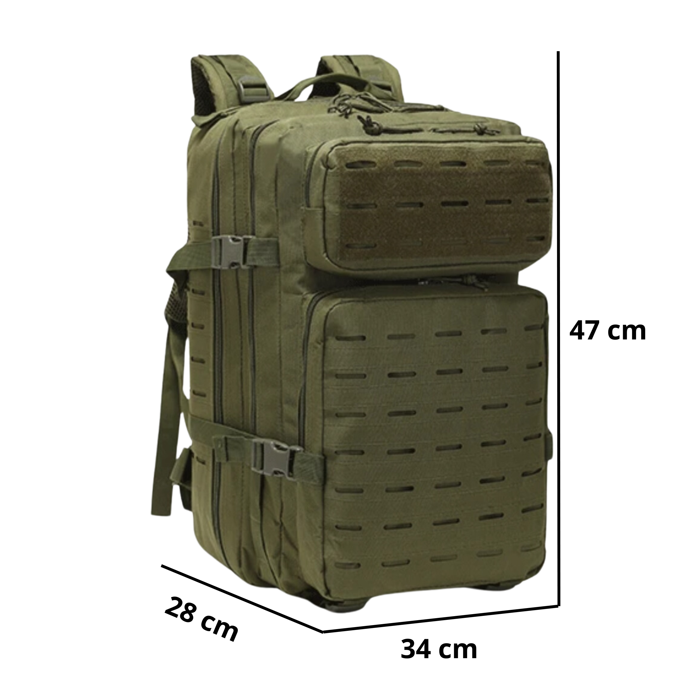 Mochila Tática 50 Litros Mariner® - Verde Oliva