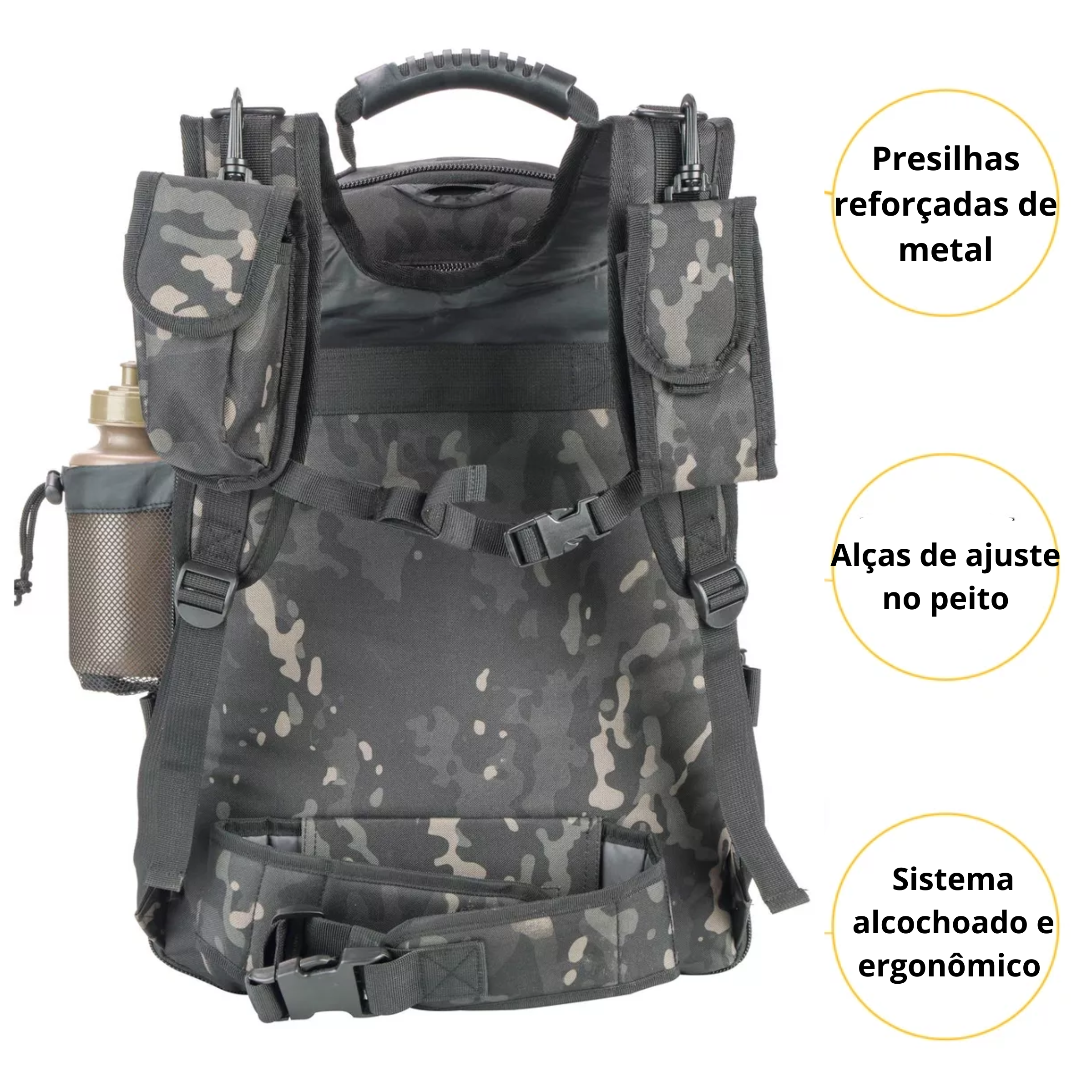 Mochila 40L > 60L Combat® - Camuflada