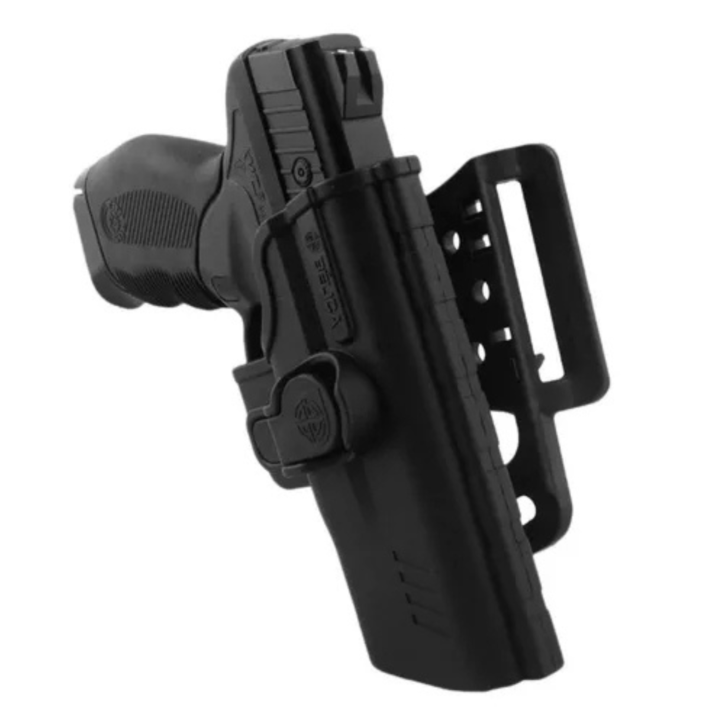 Coldre de Polímero Taurus/Imbel/Beretta para Cintura ou Colete/modular (Canhoto ou Destro)- Bélica®