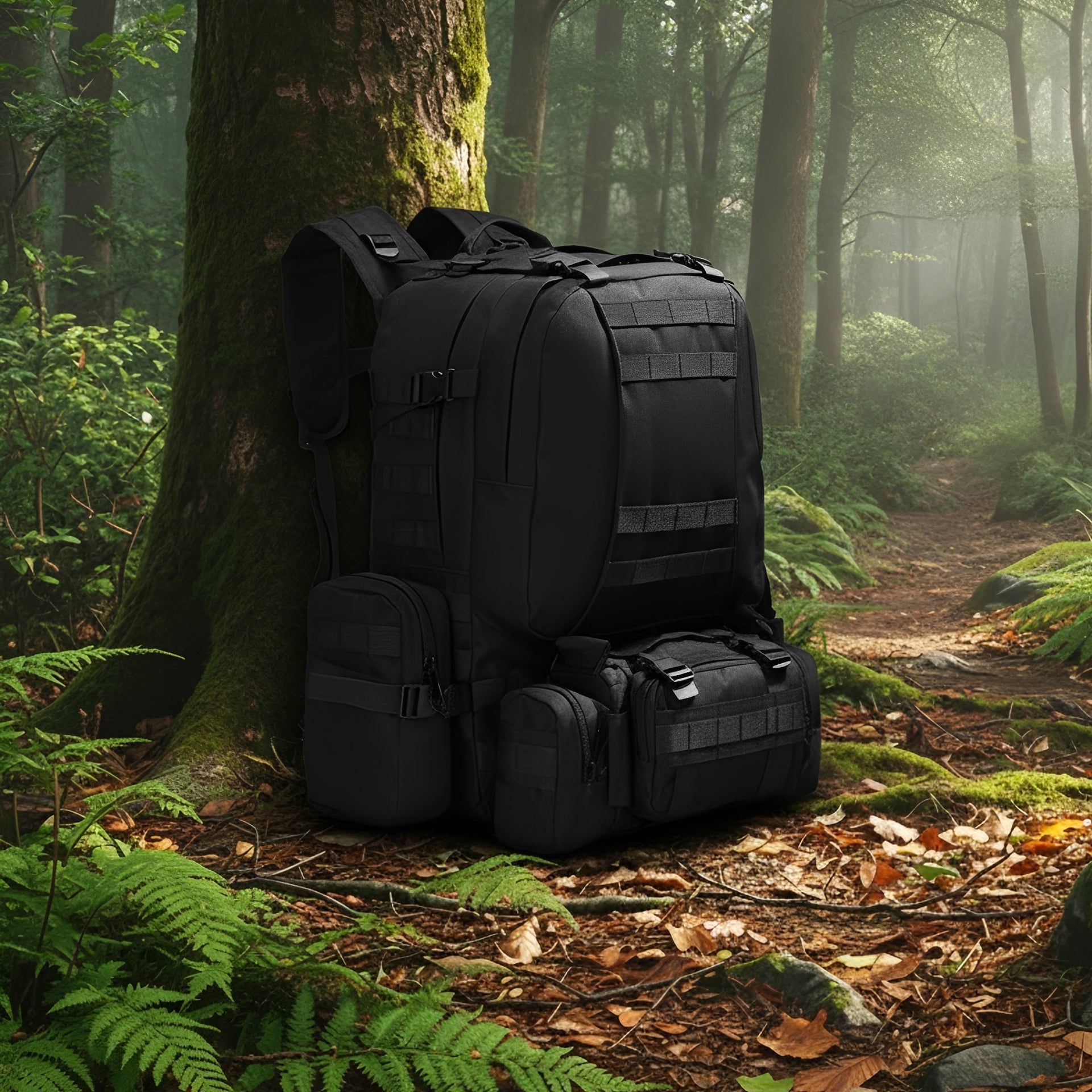 Mochila Militar Armor 65 Litros - Preta