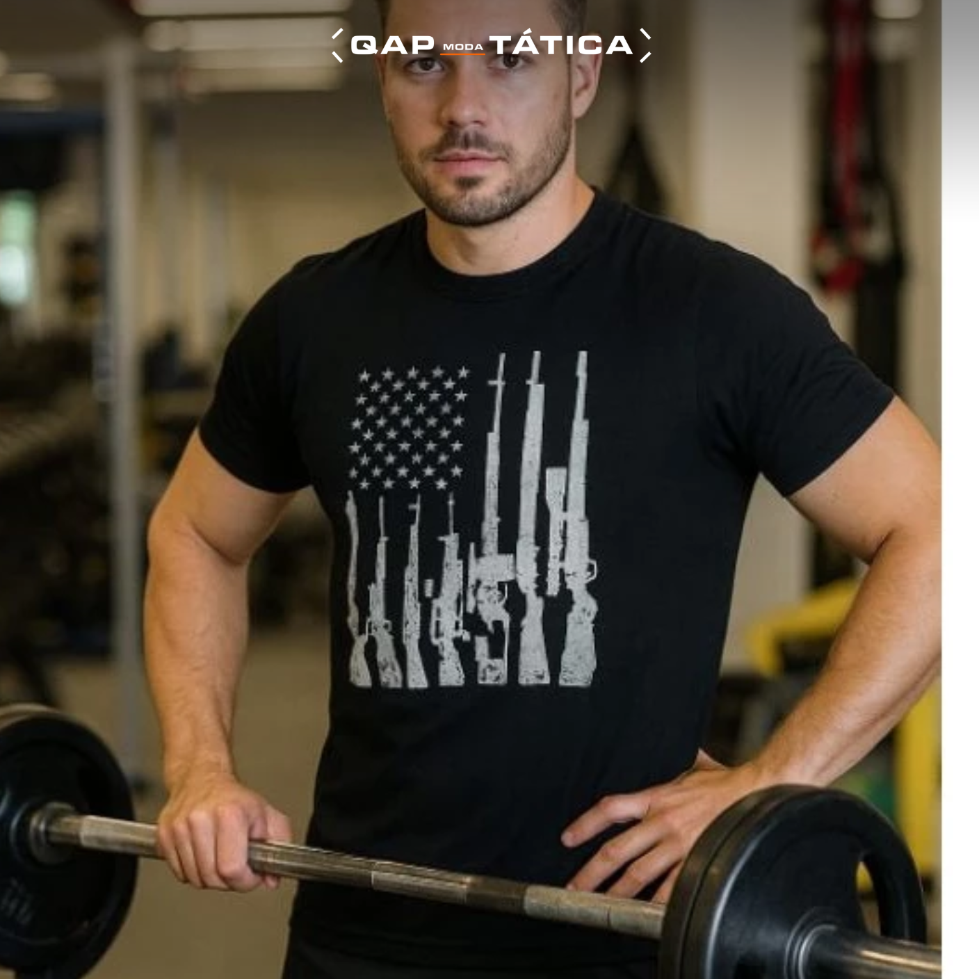 Camiseta Premium Dry Fit Bandeira USA