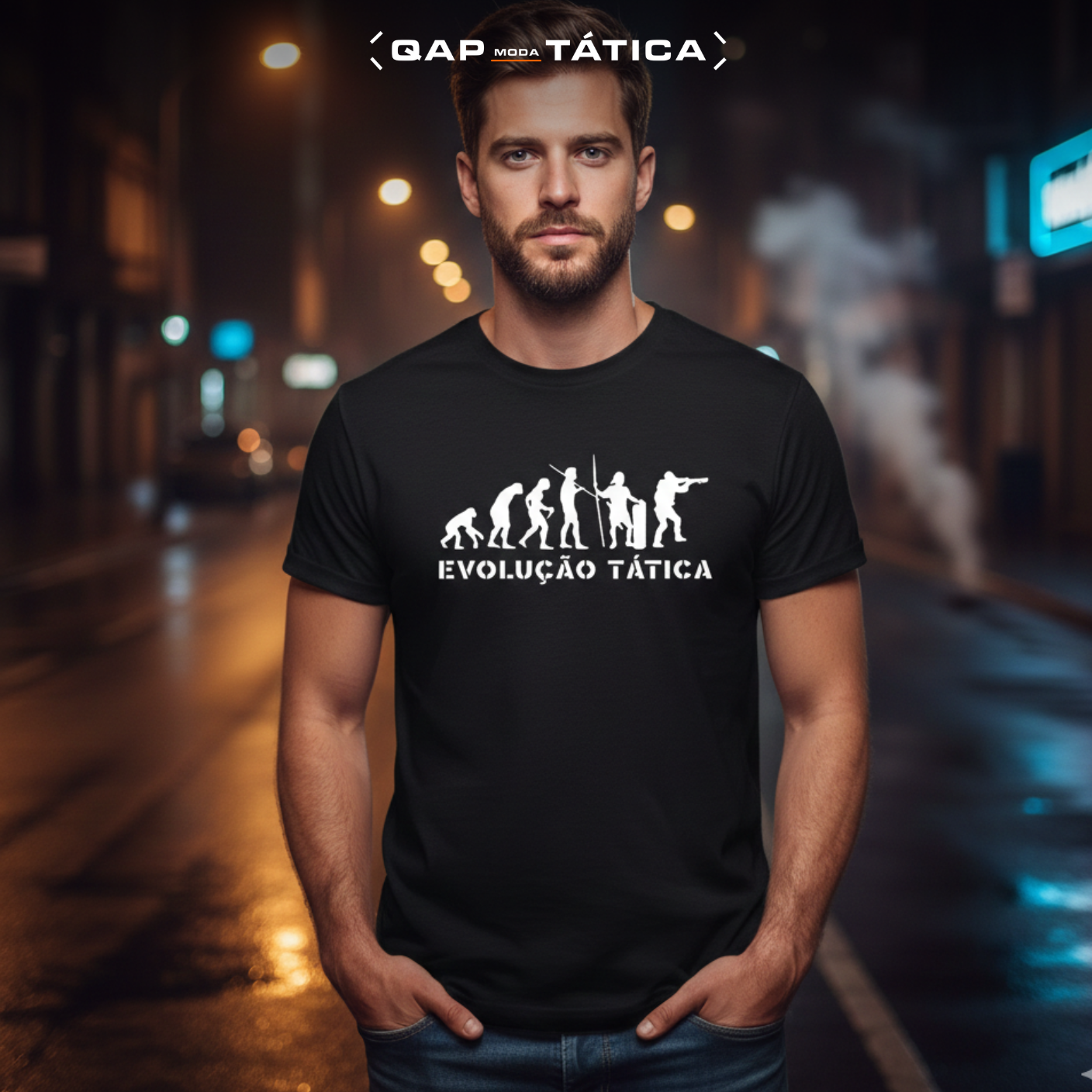 Camiseta Evolução Tática - Dry Fit